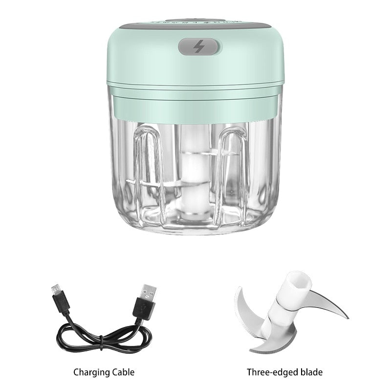 Draadloze Mini Blender -  Mixen en Blenden On the Go - 250ml - USB oplaadbaar - Compact en gemakkelijk te reinigen - Multifunctioneel voor hakken en blenden