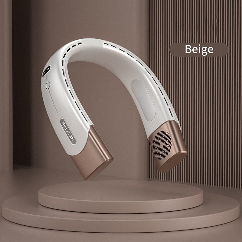 Draagbare Nek Ventilator - Blijf koel waar je ook bent met USB-C aansluiting - Handig en draagbaar - Vijf snelheidsinstellingen - Ergonomisch ontwerp