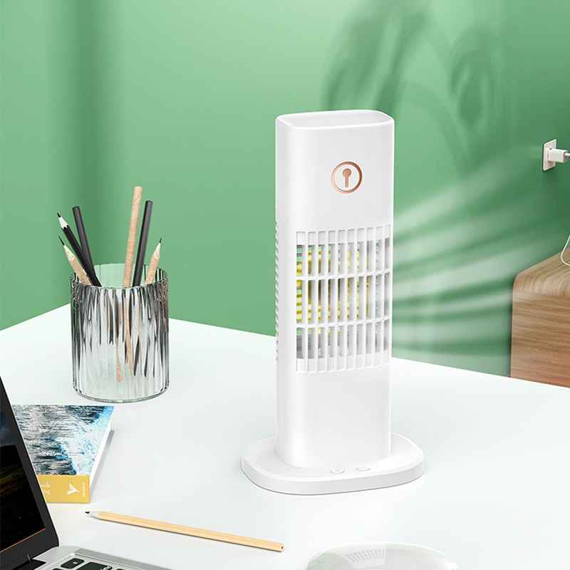 Draagbare Mini Air Conditioner - Verfrissing onderweg met USB-aansluiting - Efficiënte verkoeling - Draagbaar en compact ontwerp - Eenvoudige bediening