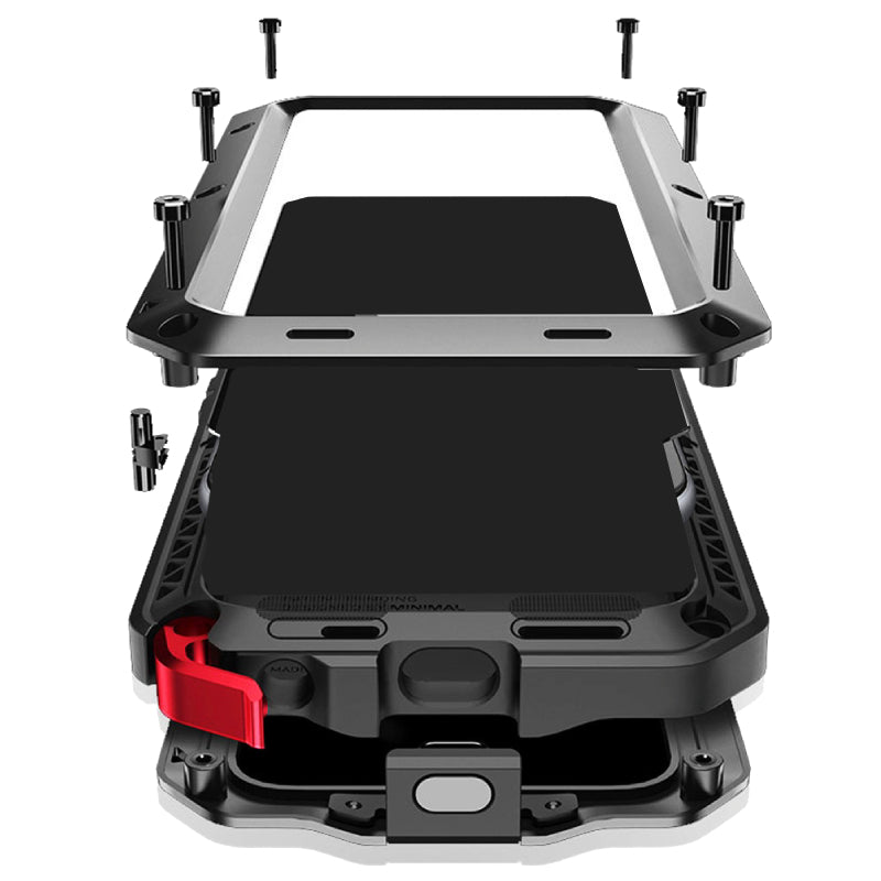 Heavy duty iPhone case -  extreme beveiliging voor uw iPhone - schokbestendig - bumper cover - anti-kras - waterbestendig