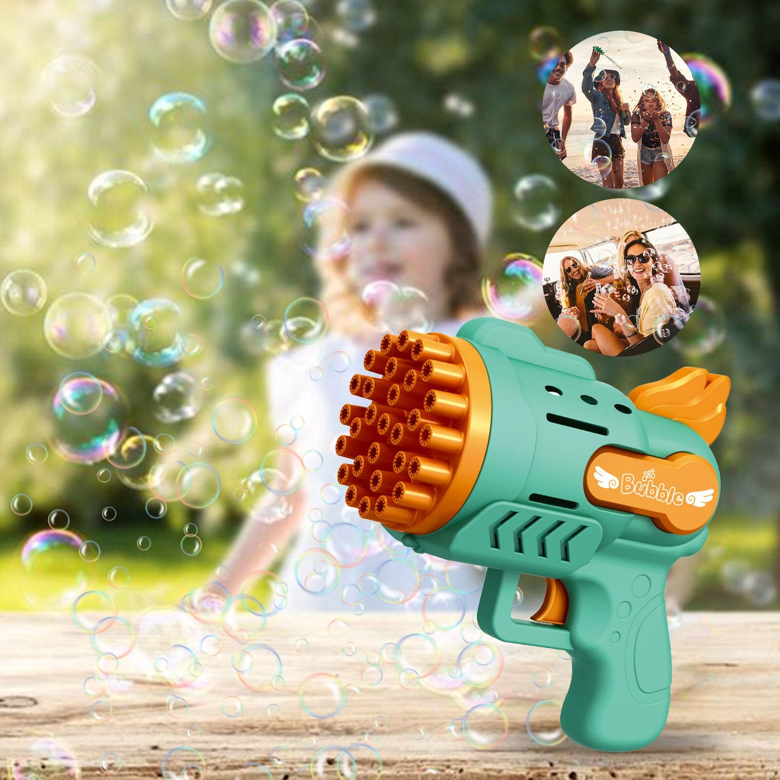 Magische Bellenblaas Machine - Kids Bubbel schieter voor Eindeloos Speelplezier - Handig en interactief - Betoverende magische bellen - Geschikt voor binnen en buiten spelen