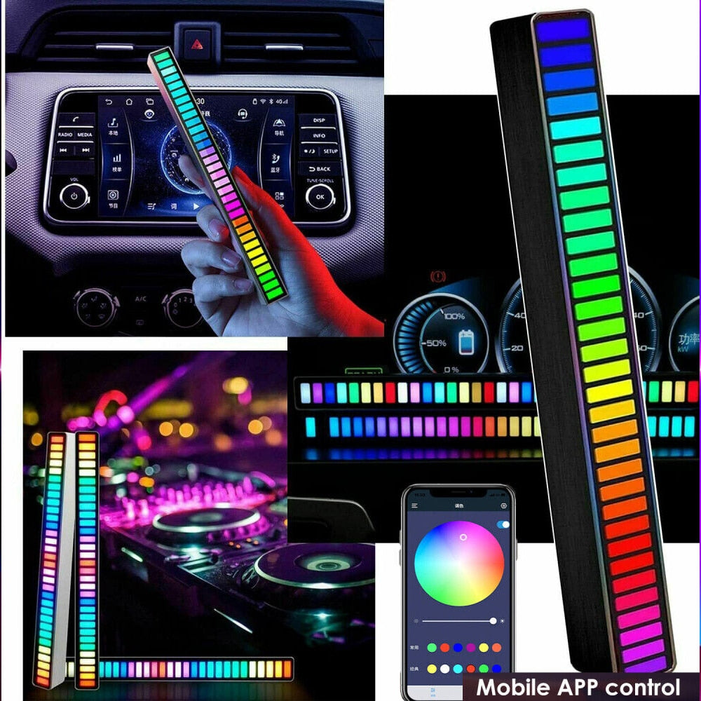 RGB LED Strip - Laat je omgeving tot leven komen - Dynamische lichtshow - Eenvoudige installatie - 8 weergavemodi - Voice control