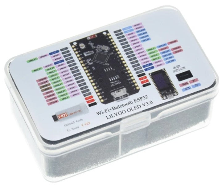 lilygo ttgo 4m bytes (132m bit) pro esp32 oled V3.0 display wifi + bluetooth esp32 module