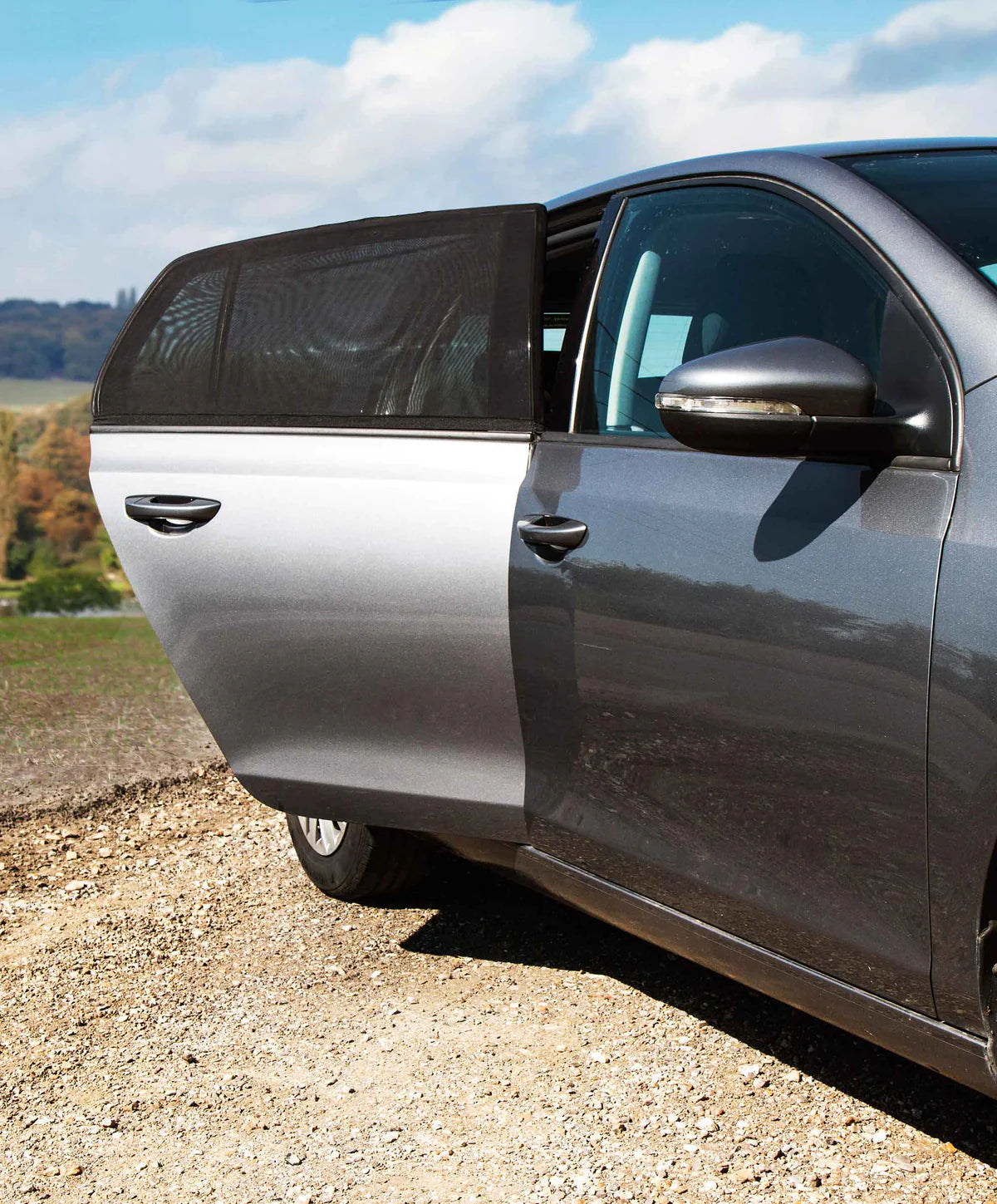 Autoraam Zonneschermen - Houdt uw auto lekker cool! - Luxe Universele Zonneschermen - Hoogwaardige kwaliteit - Effectieve bescherming tegen zonnestralen