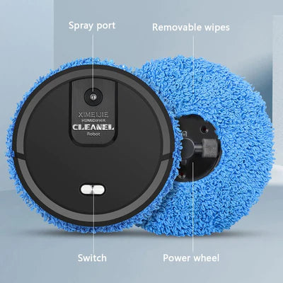 Slimme Robotmop - mopt zelf de vloeren - perfecte hulp voor in huis - super handig voor gezinnen met kids en huisdieren