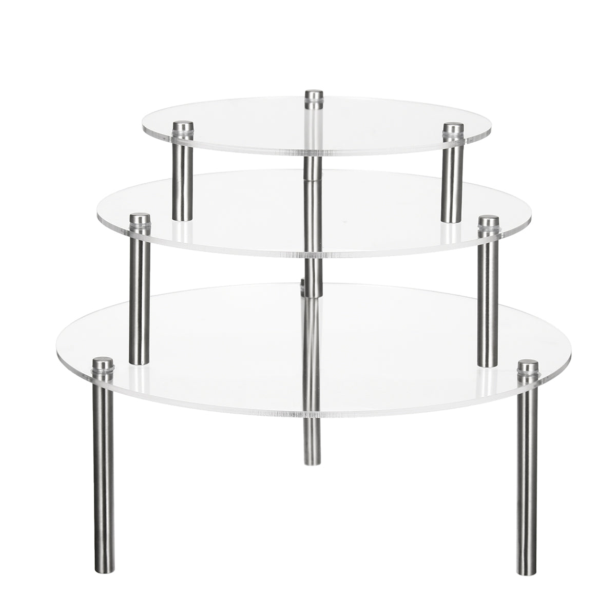 3 tier cake stand opbergrek bruiloft verjaardagsfeestje dessert display houder decoraties