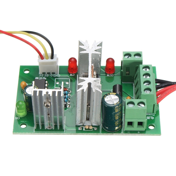 5 stuks dc 6-30v 200w pwm motor toerentalregelaar regelaar omkeerbare controle vooruit/achteruit schakelaar