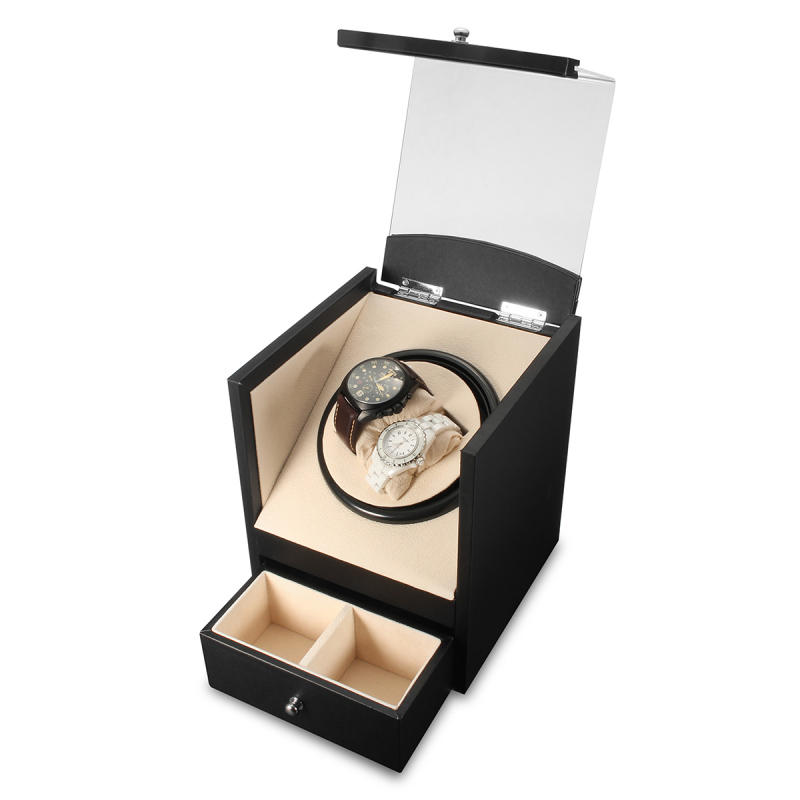 ac100-240v automatisch horloge winder rotator opbergdoos display box organizer 2 + 2 mechanisch