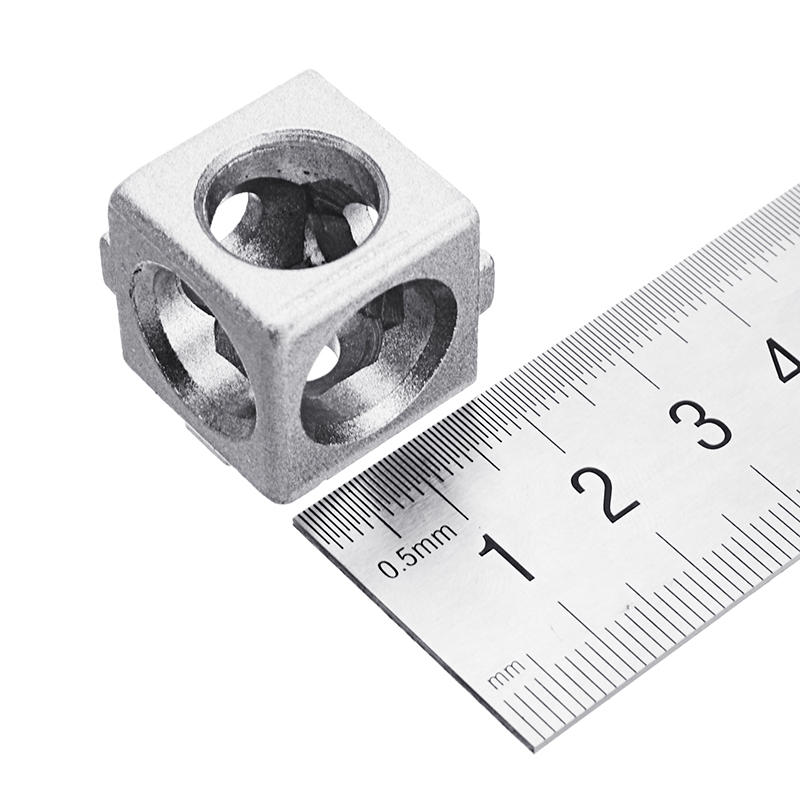 ac20 20 × 20 mm aluminium hoekhoekconnector t-profiel profiel 2020-serie aluminium profiel