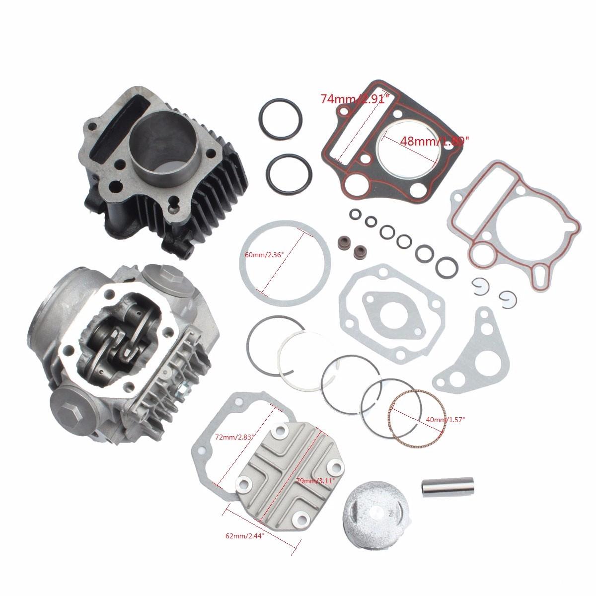 cilinder motor motor rebuild kit voor honda atc70 ct70 trx70 crf70 xr70 70cc