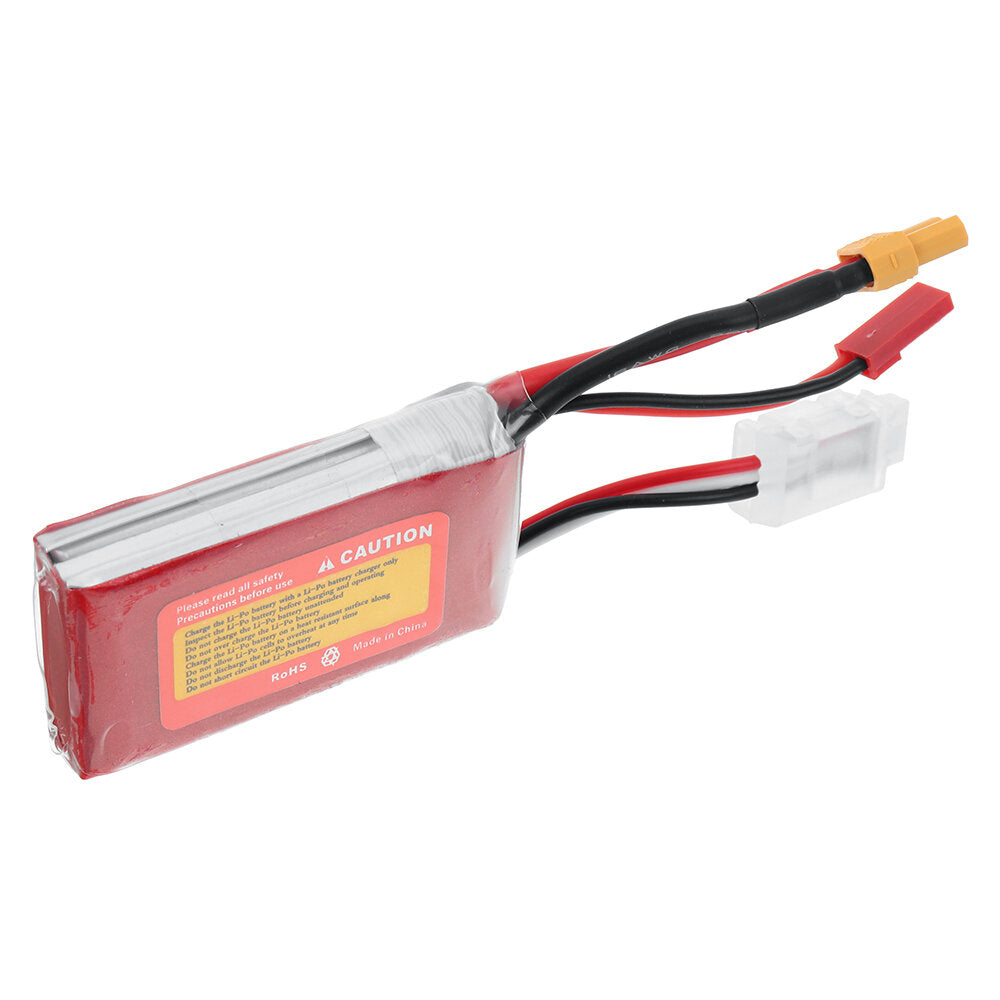 zop power 7.4v 550mah 95c 2s lipo-batterij xt30 stekker voor rc drone