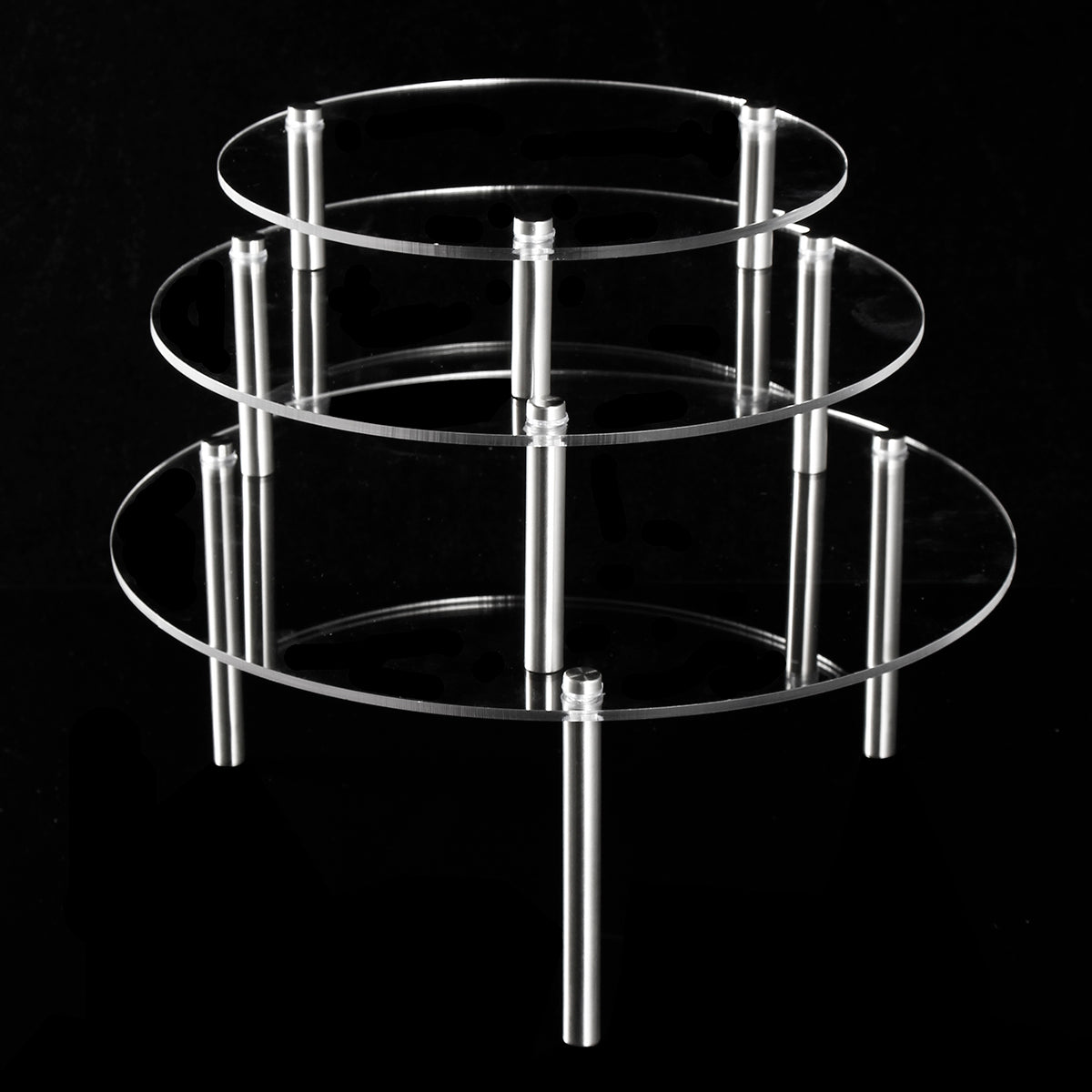 3 tier cake stand opbergrek bruiloft verjaardagsfeestje dessert display houder decoraties