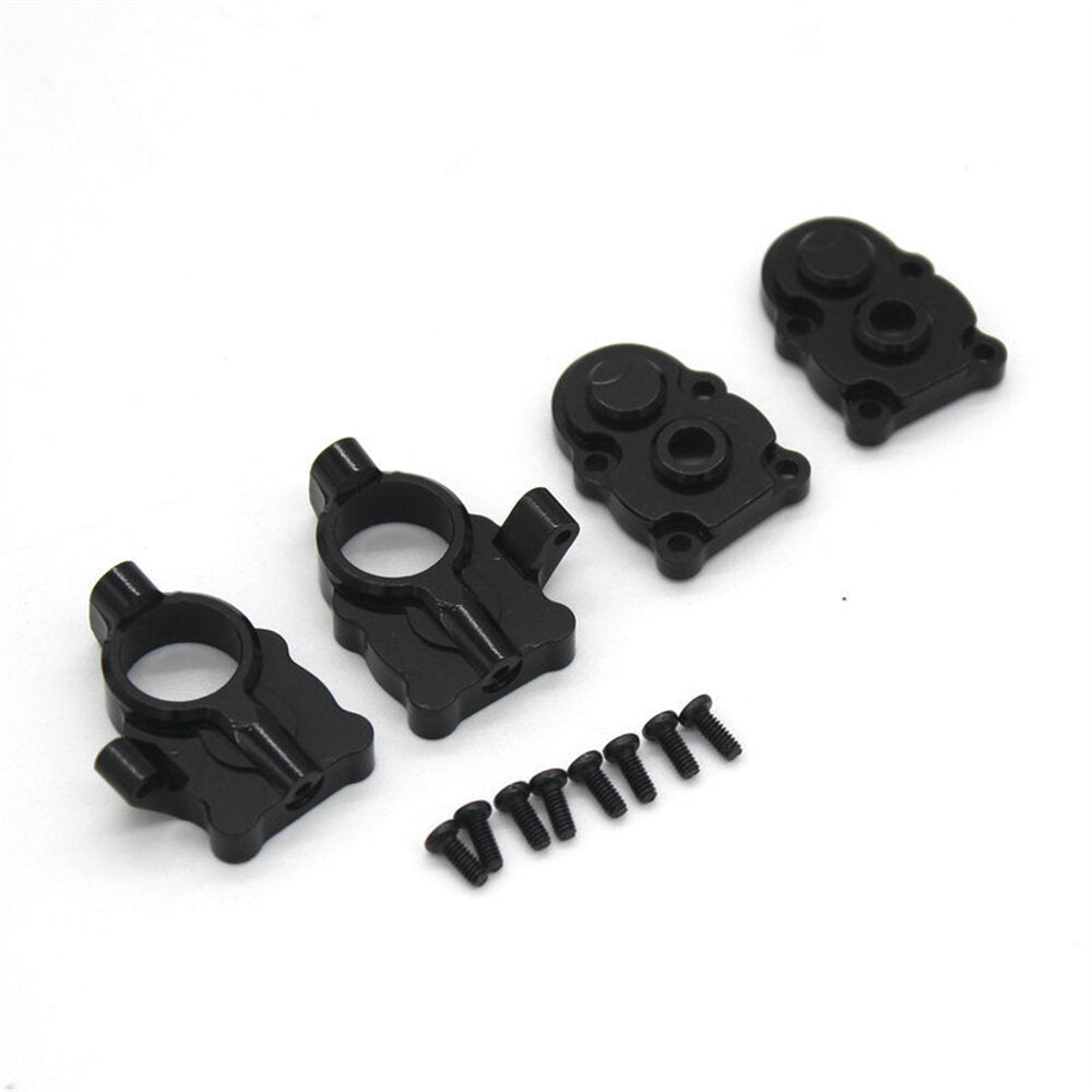 4 stuks metalen steering cup gear cover voor fms fcx24 1/24 rc auto power wagon voertuigen modellen onderdelen