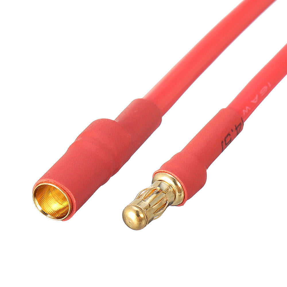 30cm 16awg 3.5 mm banaan male female plug verlengkabel soft siliconendraad