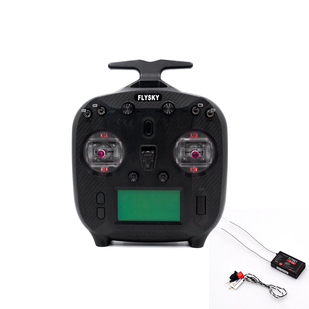 flysky fs-st8 2.4ghz 8ch ant radiozender met fs-sr8 rc-ontvanger voor rc drone auto boot robot