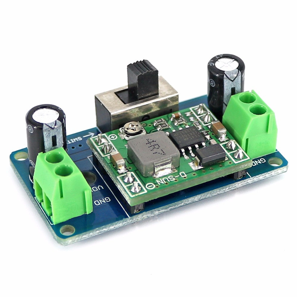 3 stuks mp1584 5v buck converter 4.5-24v instelbare step-down regulator module met schakelaar open-smart voor arduino - producten die werken met officiële voor arduino board s