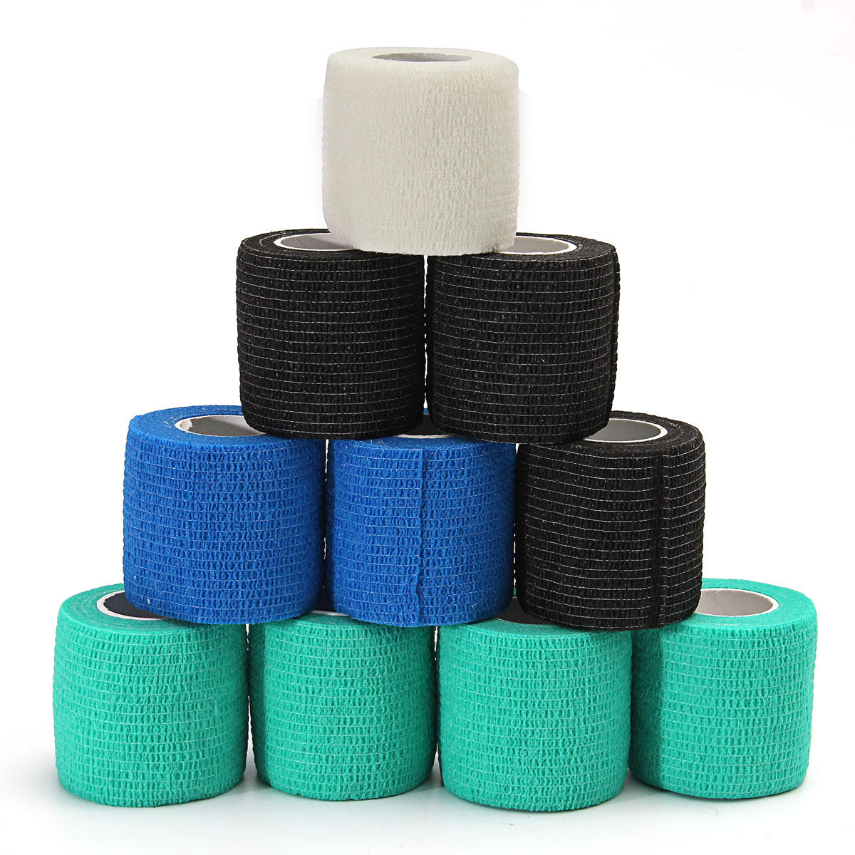 10 stuks premium tattoo zelfklevende elastische bandage 4.5 m * 5 cm tattoo grip cover