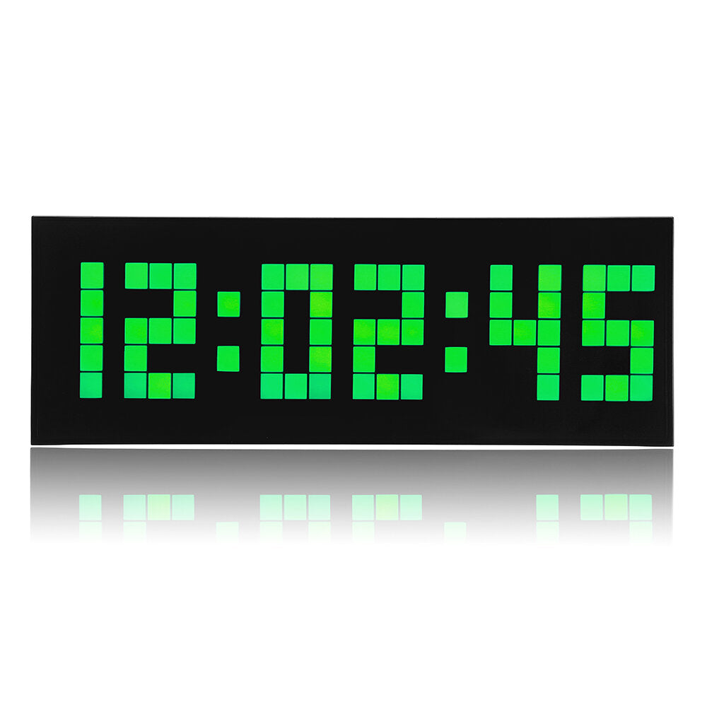 grote jumbo digital led wandklok grote display wanddecoratie klok