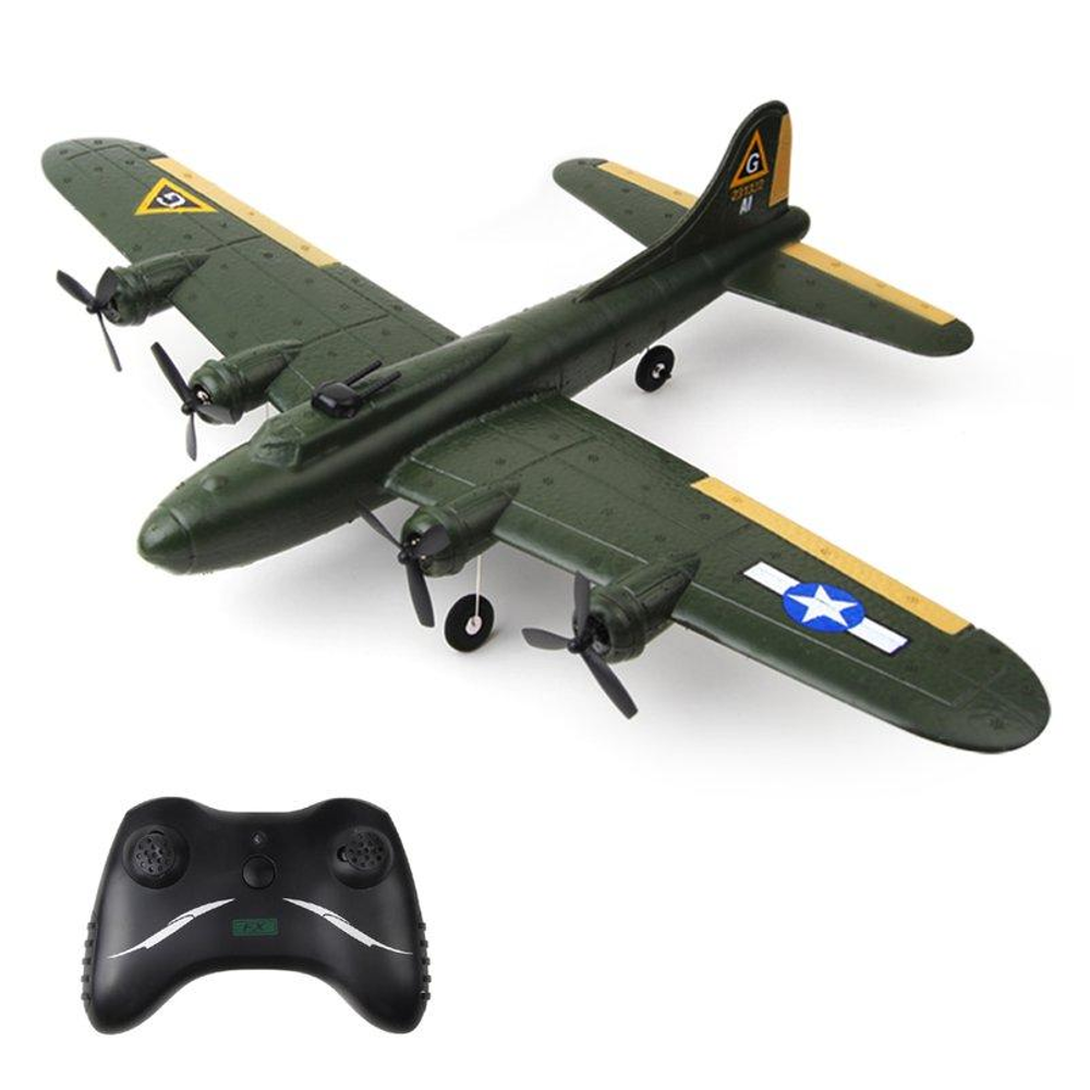 flybear fx817 b17 flying fortress bomber 465mm spanwijdte 2.4ghz 2ch auto balance epp rc vliegtuig zweefvliegtuig rtf voor beginners