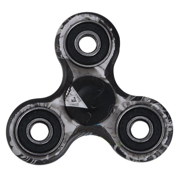 roterende tri spinner colorful fidget hand spinner edc keramische lager verminder stress focus aandacht speelgoed