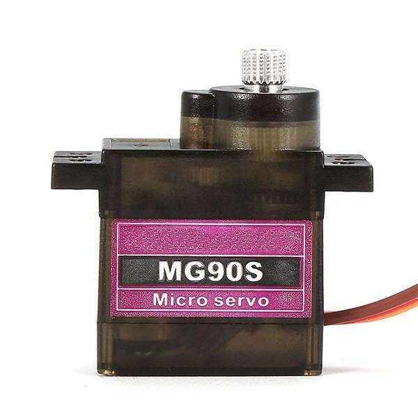 mg90s metal gear rc micro analoge servo 13.4g voor zohd volantex vliegtuig rc helikopter auto boot model