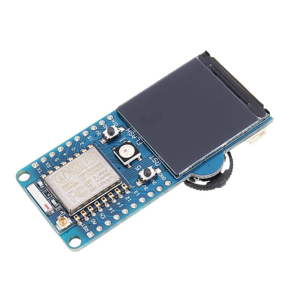 d-duino v6 esp8266 tft lcd-kleuren ontwikkelingsbord