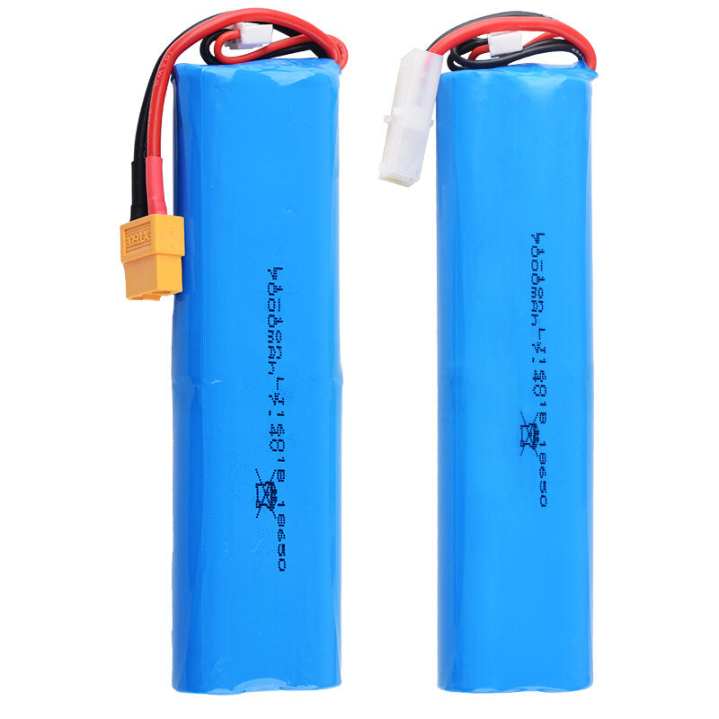 7.4v 7000mah 20c 2s lipo batterij xt60/tamiya plug voor henglong 3818 3889 3809 rc tank auto model onderdelen