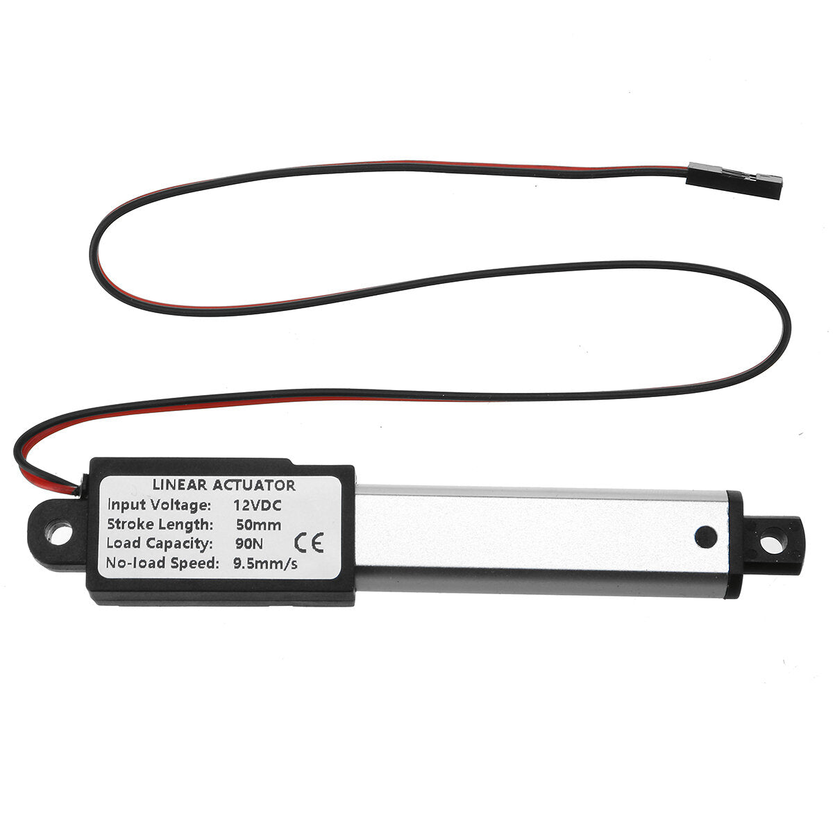 9.5-15-30 mm/s dc 12 v 50mm slag mini elektrische lineaire actuator motor aluminium lineaire actuatoren lineaire motor telescopische staaf lifter