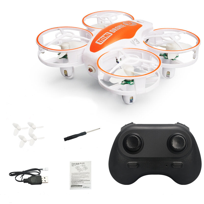 y3 mini 2.4g hoogte hold-modus one key return 360 graden tumbling led rc drone quadcopter rtf