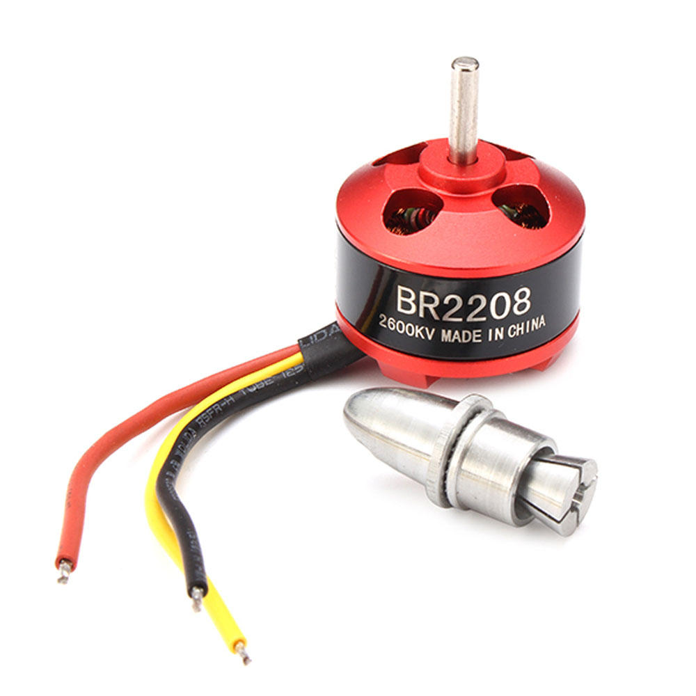 2 stuks  racerstar br2208 2600kv 2-3s borstelloze motor voor rc-modellen