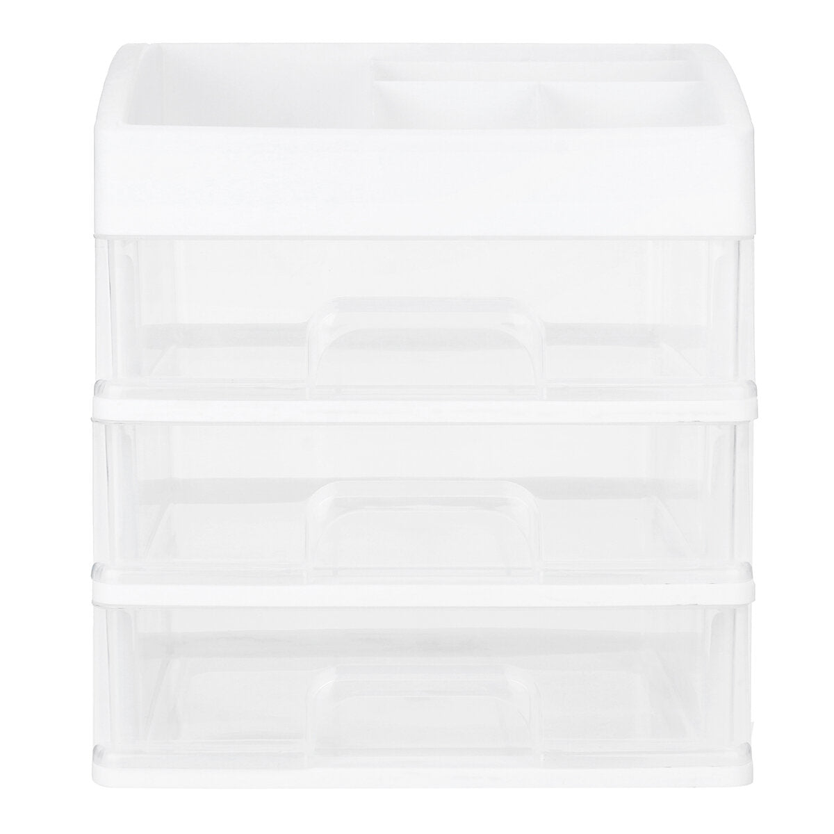 1/2/3 lagen plastic desktop organizer lade make holder box maak diversen opbergdoos container