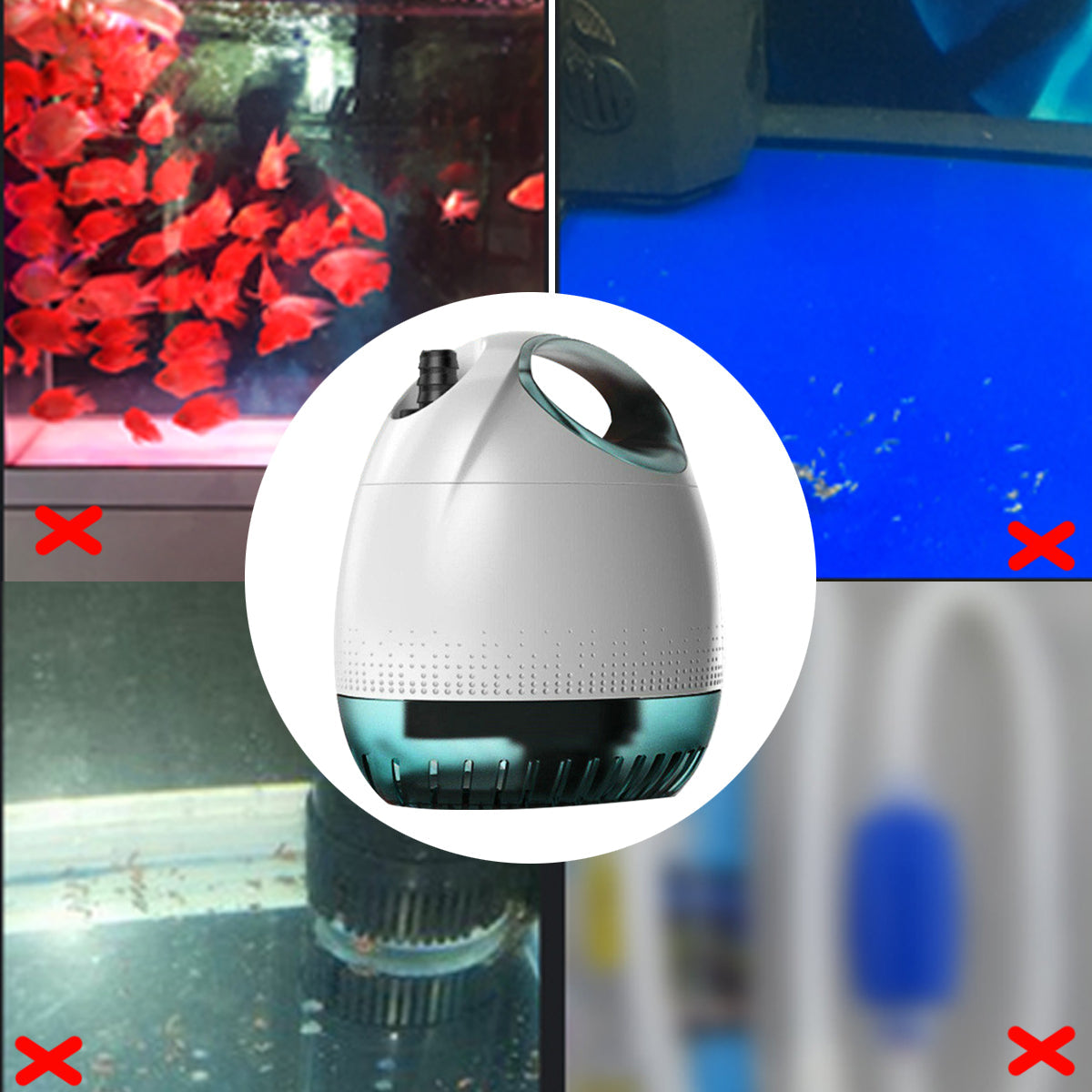 dompelpomp met ultralichte bodem zuigpomp aquarium aquarium vijver fontein pomp