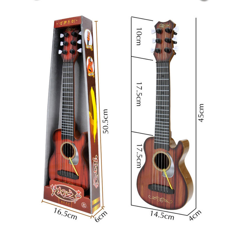 6 snaren willekeurige kleur kunststof ukulele uke muziekinstrument speelgoed voor kinderen cadeau