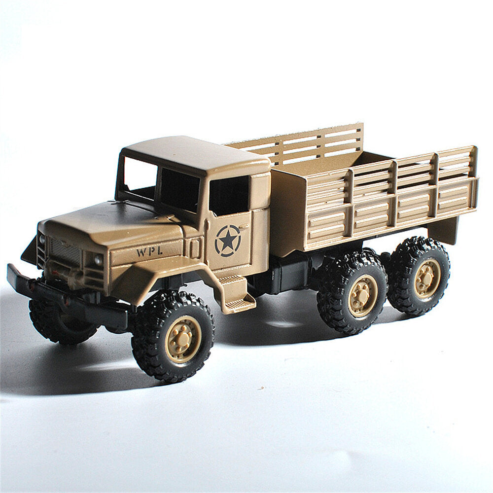 wpl mb14 mb16 1/64 auto figuur statische militaire truck model kids kinderen decoratie rc onderdelen: