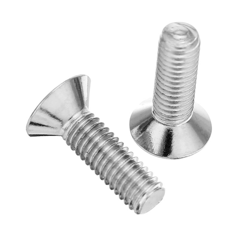 m3ash5 10 stuks m3 hex afgesneden flat head schroeven legering staal titanium plated 12.9 graad