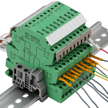 24v relaisbord solid state-relais mrc-25d61c24 tussenrelais ultradunne relaismodule