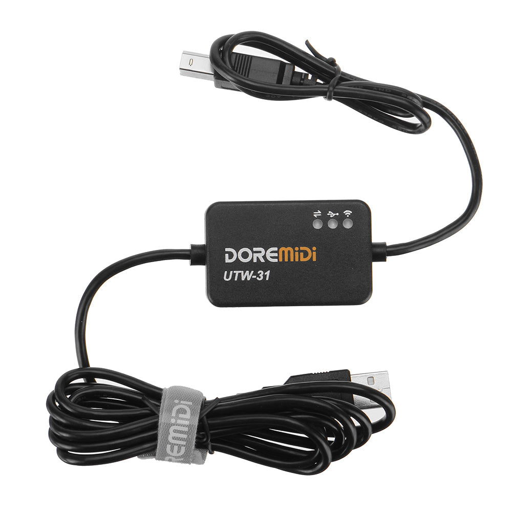 doremidi usb midi naar draadloze bluetooth midi-adapter draadloze midi usb-kabel met indicator voor yamaha midi-apparaat