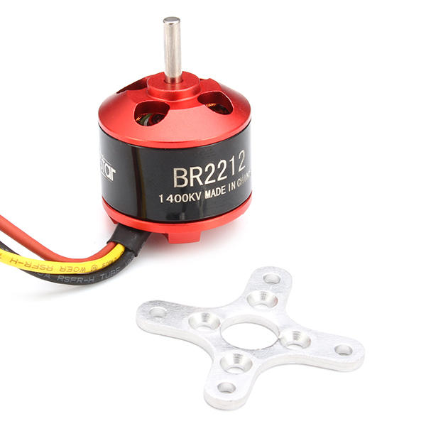 6 stuks racerstar br2212 1400kv 2-4s borstelloze motor voor rc-modellen