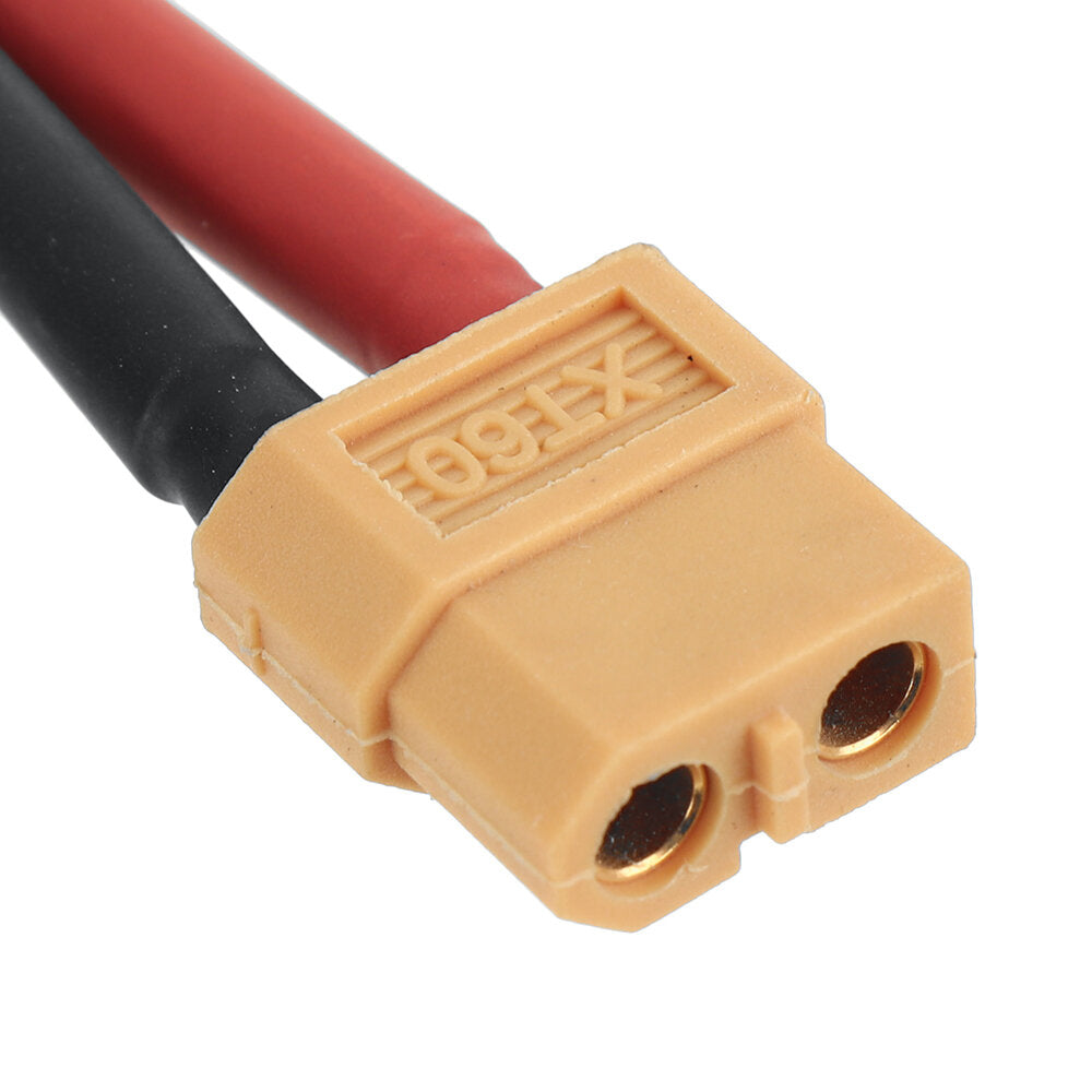 3 paar xt60 stekker 12awg 10 cm siliconen kabeldraad