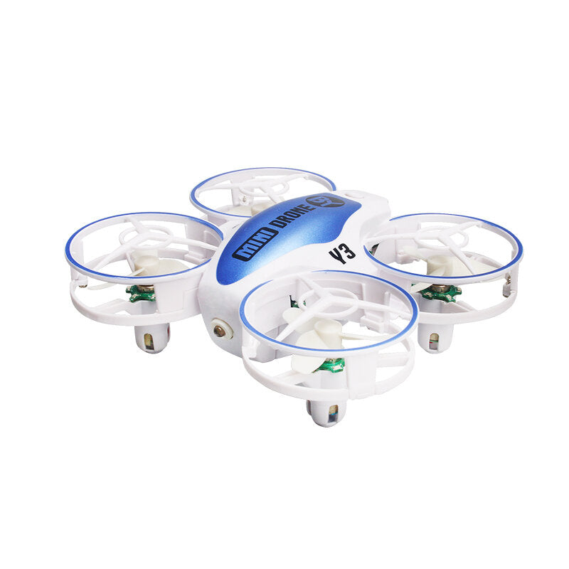 y3 mini 2.4g hoogte hold-modus one key return 360 graden tumbling led rc drone quadcopter rtf