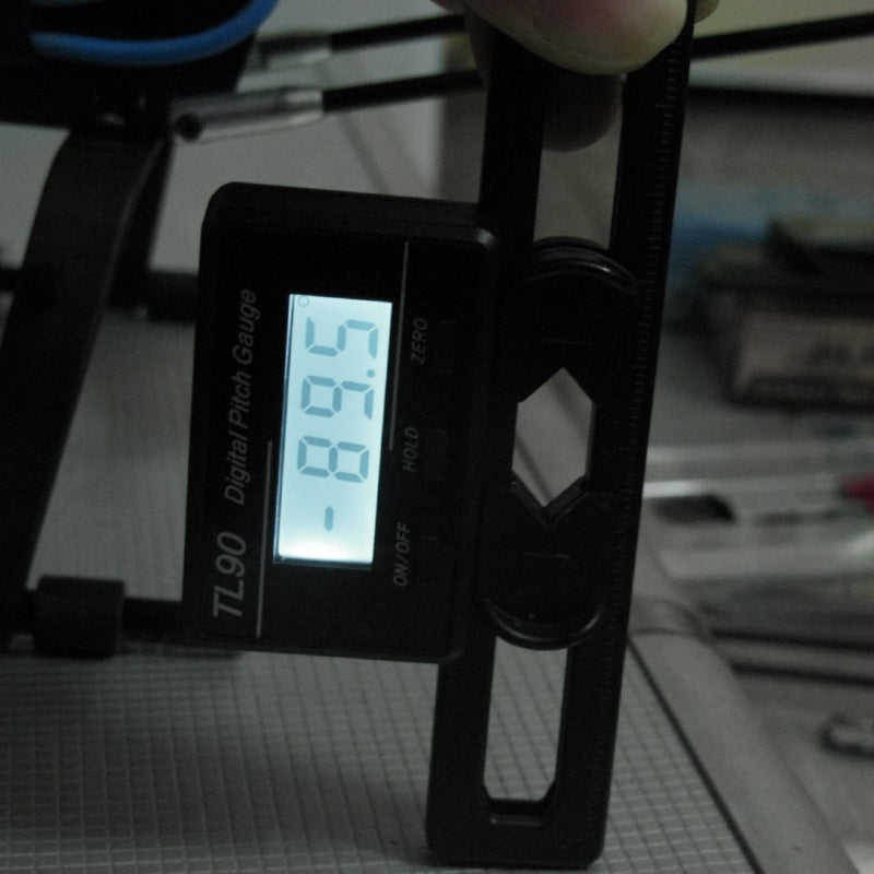 tl90 digitale pitch-meter lcd-scherm met achtergrondverlichting. hoekmeetinstrument