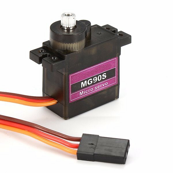 mg90s metal gear rc micro analoge servo 13.4g voor zohd volantex vliegtuig rc helikopter auto boot model