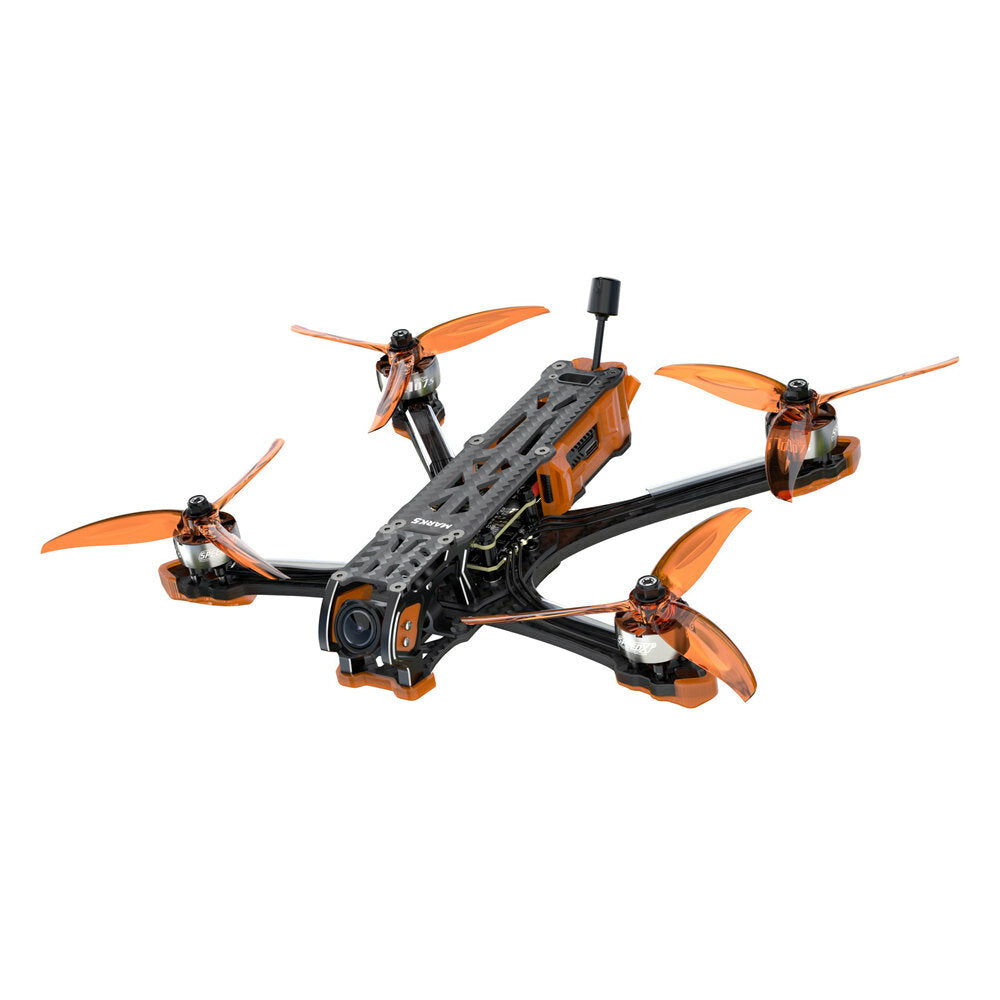 geprc mark5 dc hd 225mm f7 6s 5 inch deadcat freestyle fpv racing drone met 50a bl_32 esc dji o3 air unit digitaal systeem