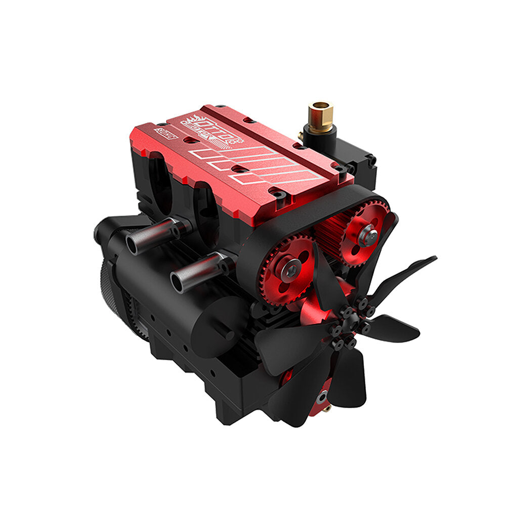 toyan fs-l200ac bouw zelf een nitro 4-takt 2-cilinder motorkit