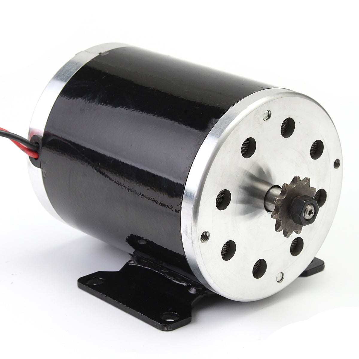 500w 24v dc elektronische borstel zy1020 motor voor scooter ebike go kart project