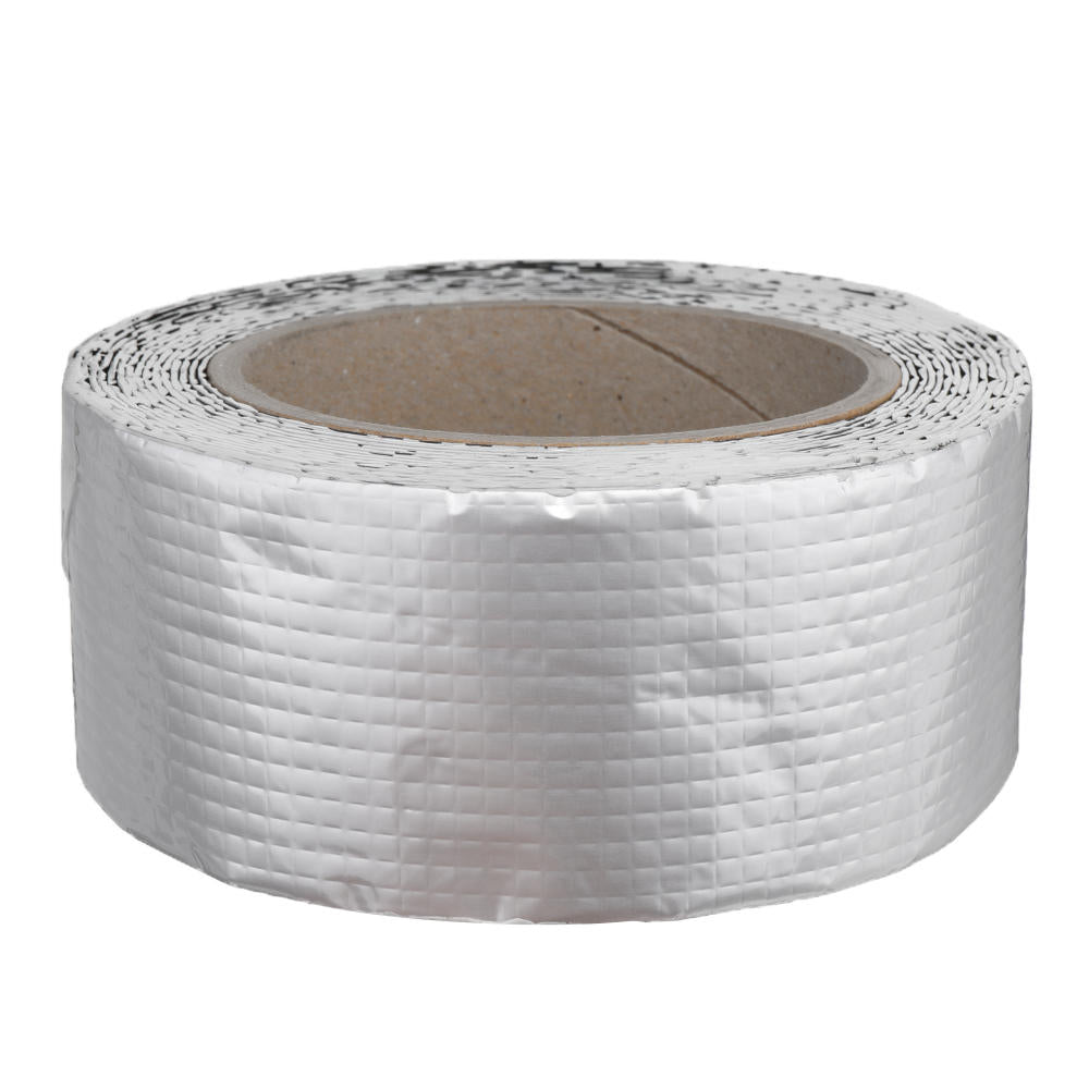 hilda 5x500cm aluminiumfolie butylrubber tape zelfklevende tape serre kleur stalen tegel beton tape