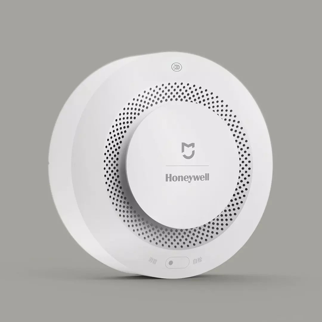 xiaomi mijia honeywell brandalarm rookmelder sensor hoorbare visuele alarmmelding werk met mi home app per telefoon