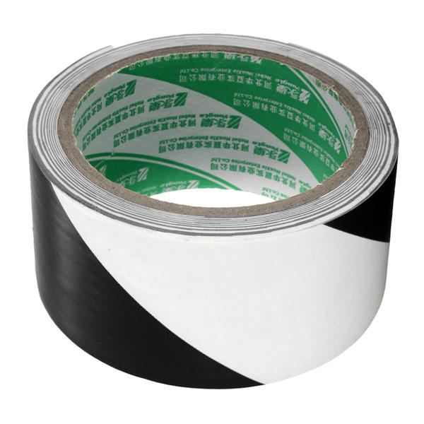 18m × 48mm pvc roll zelfklevende waarschuwingstape decoratieve tape