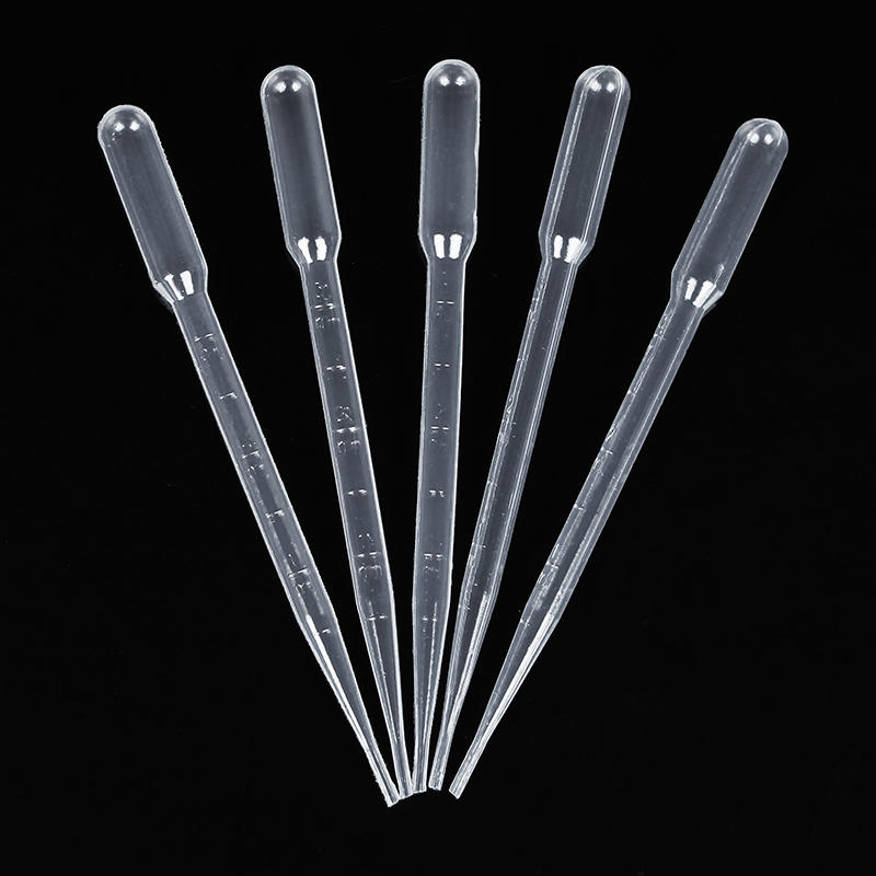 100 stks 1/2/3/5/10ml wegwerp transferpipetten plastic afgestudeerd pasteurpipet dropper polyethyleen