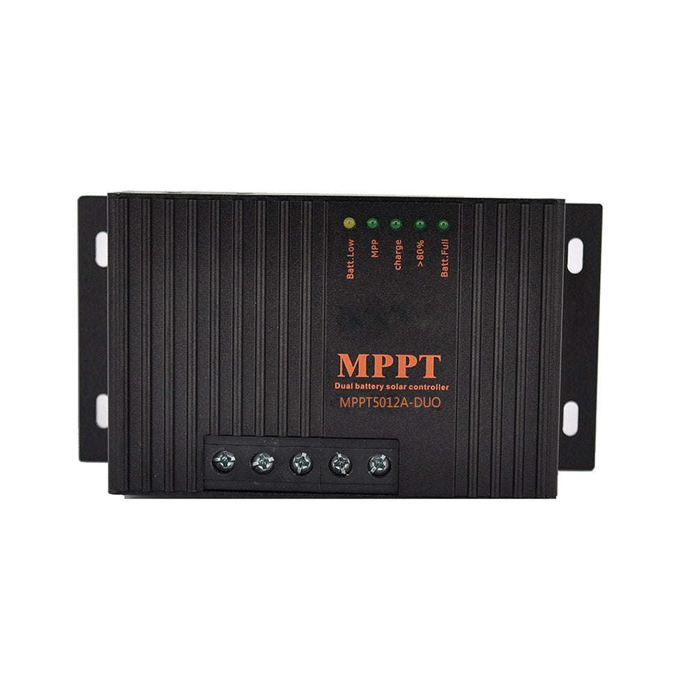 mppt5012a-duo-bt mppt 12a 12v solar charge controller app solar regulator voor solar paneellader